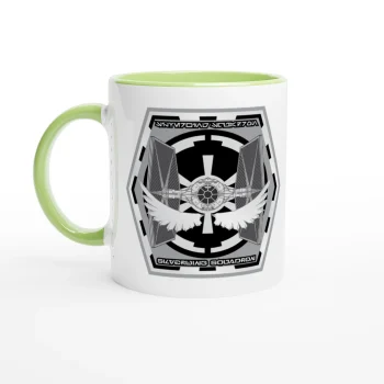 Silver Wing Sqn Ceramic Mug | 11oz Coffee Cup - US Air Force, Mugs