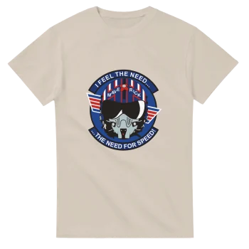 Helmet Maverick Graphic T-Shirt | Bold Tee - T-Shirts, Video & Games