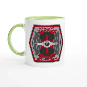 Crimson Sqn 11oz Ceramic Coffee Mug - US Air Force, Mugs