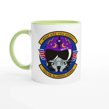 Helmet Merlin Ceramic Coffee Mug - 11oz - Mugs