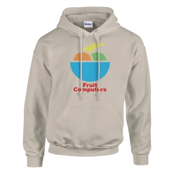 Fruit Computers 2 Hoodie | Cozy Fleece Pullover - Hoodies, Video & Games