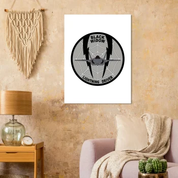 421st FS Art Poster | Military Aviation Wall Art - US Air Force, Canvas & Posters