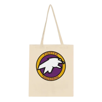 Cougar Merlin Squadron Canvas Tote Bag - US Air Force, Tote bag