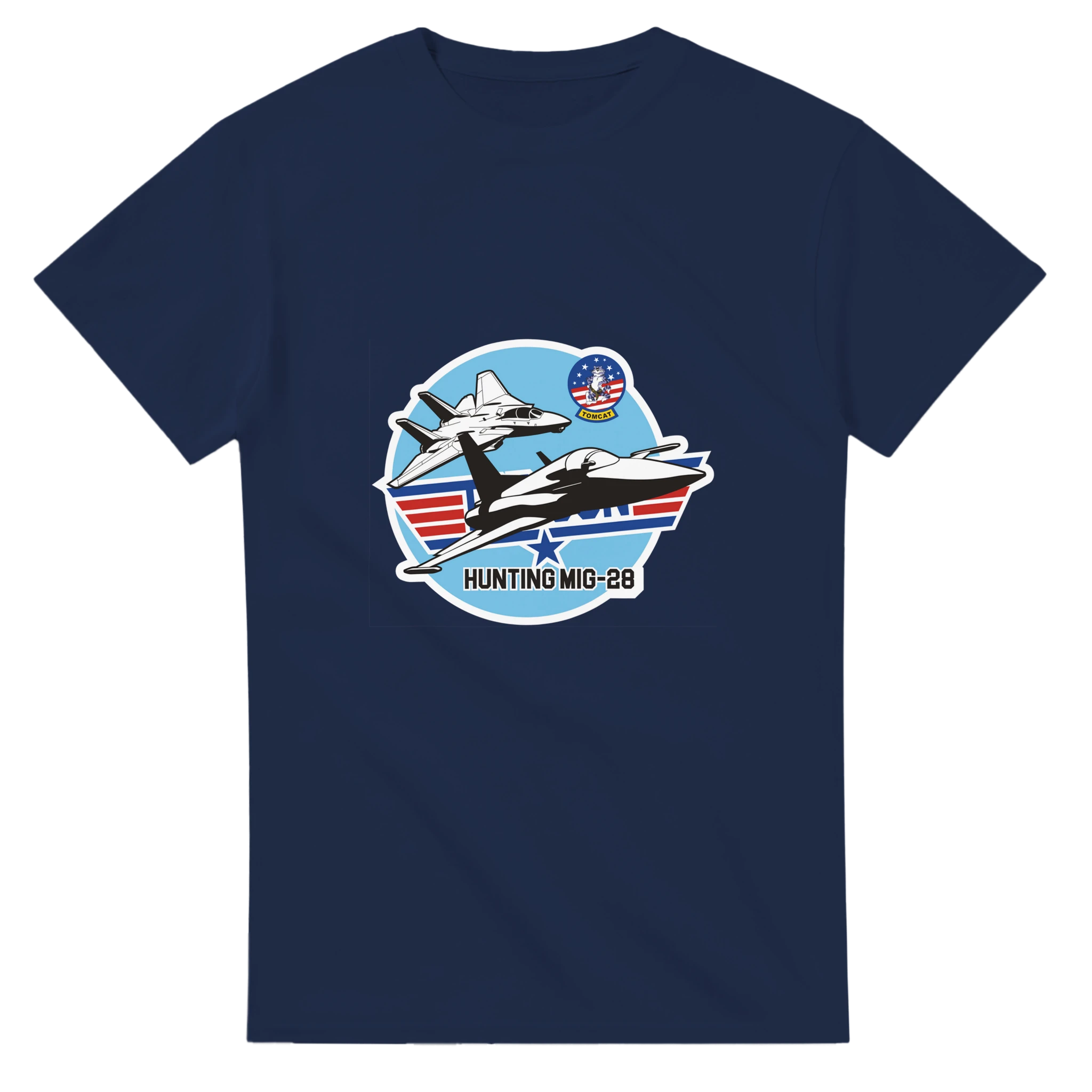 High Speed Aviator Hunting MiG28 Graphic T-Shirt - T-Shirts, Video & Games
