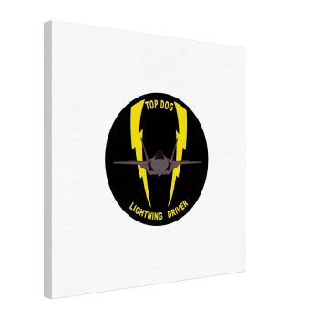 61st Fighter Squadron Top Dog art Canvas Print - US Air Force, Canvas & Posters