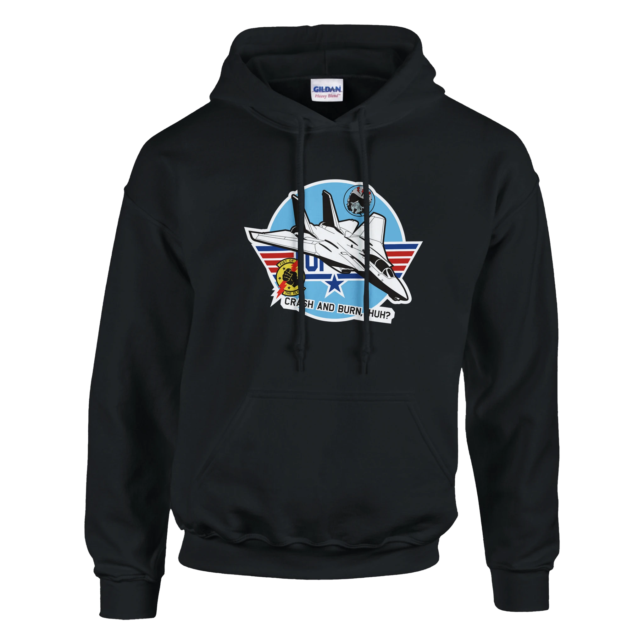 Military Flight Crew Slider Pullover Hoodie | Warm Fleece - Hoodies, Video & Games