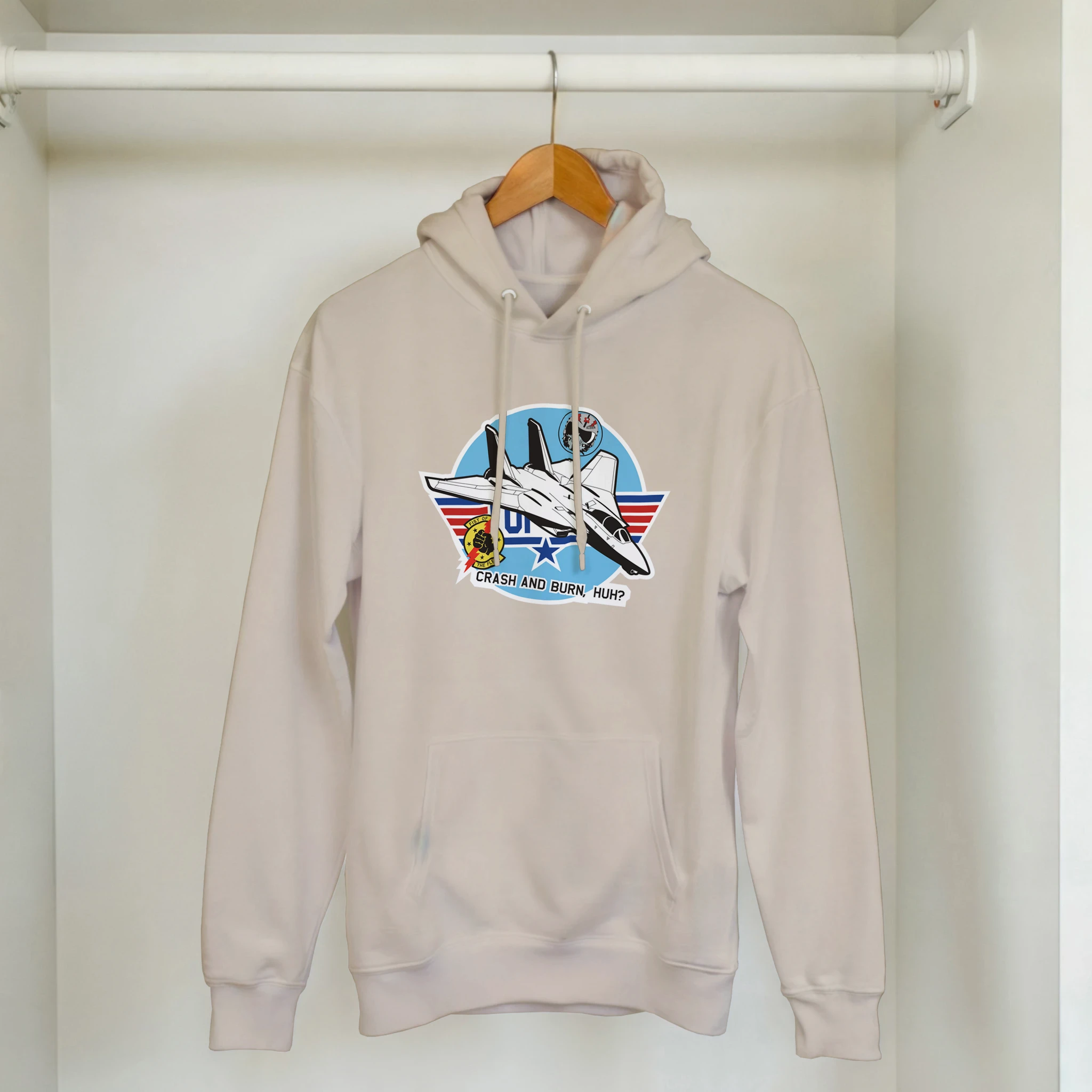 Military Flight Crew Slider Pullover Hoodie | Warm Fleece - Hoodies, Video & Games