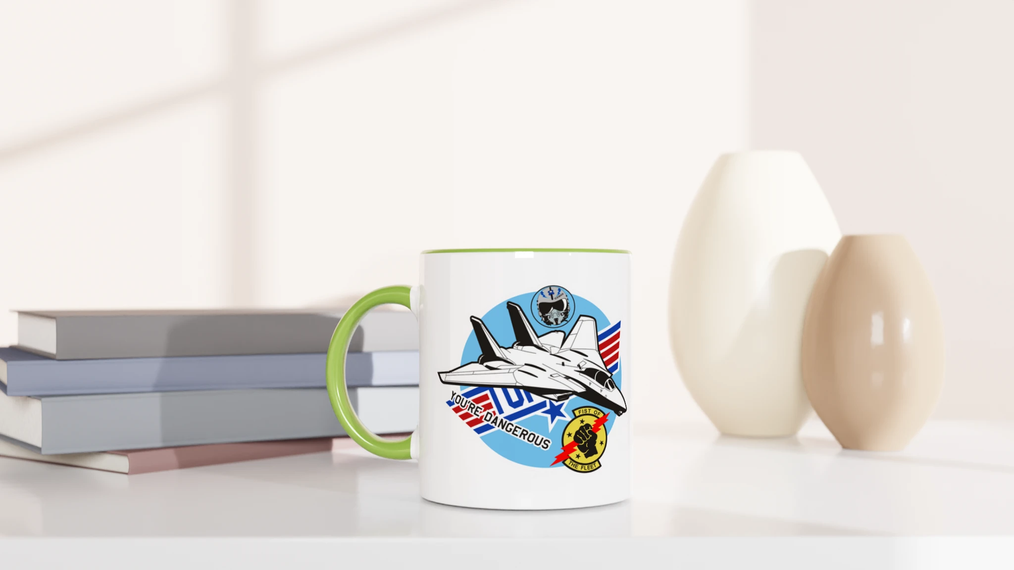 Military Flight Crew Ice Man Ceramic Coffee Mug 11oz - Mugs, Video & Games