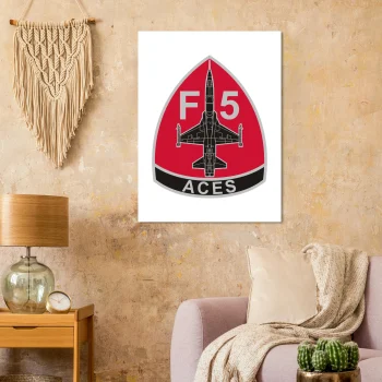 F 5Aces Art Poster | Bold Wall Art Design - Canvas & Posters