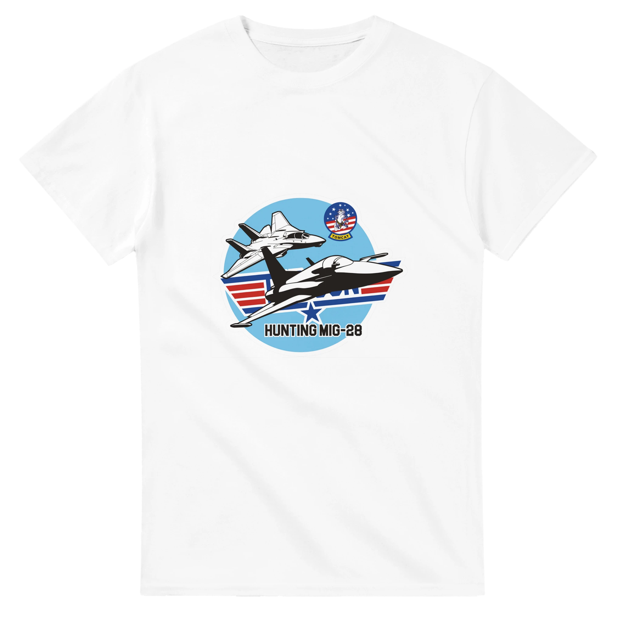 High Speed Aviator Hunting MiG28 Graphic T-Shirt - T-Shirts, Video & Games