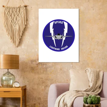 62nd FS Pike Art Poster | Military Wall Art - US Air Force, Canvas & Posters