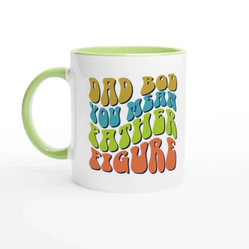 Dad Bod Father Figure 11oz Coffee Mug - Funny Quotes, Mugs