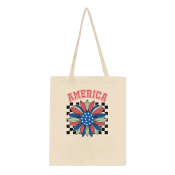 4th of July Canvas Tote Bag - Patriotic - 4th of July Patriotic Shirts & Gifts, Tote bag