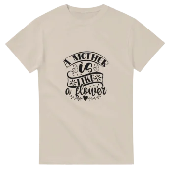 Mother Flower Graphic Tee | Soft Unisex T-Shirt - All Apparel & Gifts, Funny Quotes, T-Shirts