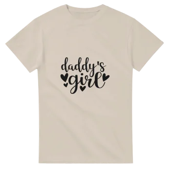 Daddy's Girl 01 Graphic T-Shirt | Soft Cotton Tee - T-Shirts
