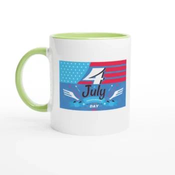 4th of July 16 Ceramic Coffee Mug | Patriotic Design - All Apparel & Gifts, 4th of July Patriotic Shirts & Gifts, Mugs