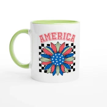 4th of July 11oz Ceramic Coffee Mug - 4th of July Patriotic Shirts & Gifts, Mugs