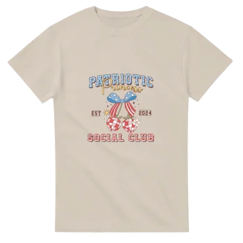 Patriotic Princess Social Club Graphic Tee - Patriotic, T-Shirts