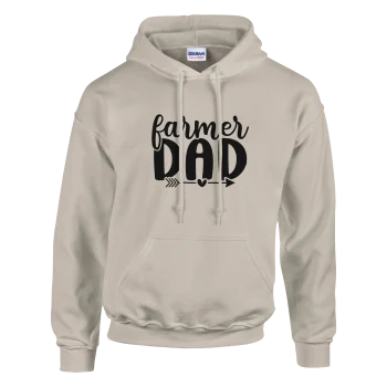 Farmer Dad 01 Pullover Hoodie | Warm Fleece - Hoodies