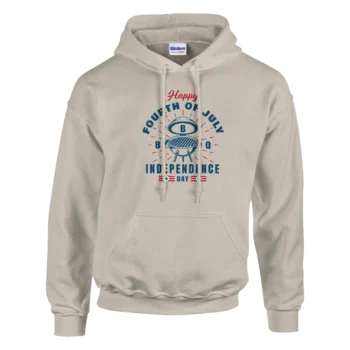 4 July 10 Hoodie | Patriotic Pullover Sweatshirt - All Apparel & Gifts, 4th of July Patriotic Shirts & Gifts, Hoodies