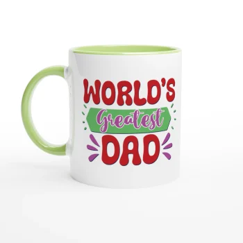 World's Greatest Dad 11oz Ceramic Coffee Mug - Mugs