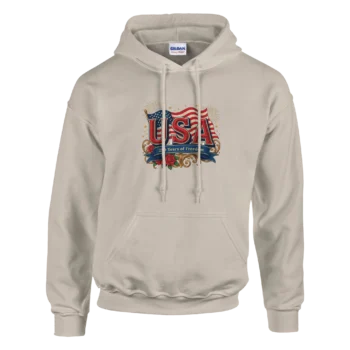 250 Years Freedom Patriotic Hoodie 1776-2026 - All Apparel & Gifts, 4th of July Patriotic Shirts & Gifts, Hoodies
