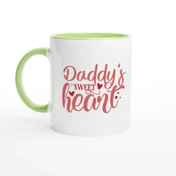 Daddy's Sweet Heart 01 Ceramic Coffee Mug - Mugs