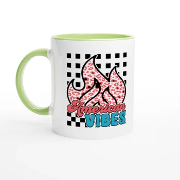 4th of July 2024 Coffee Mug - Patriotic Ceramic - 4th of July Patriotic Shirts & Gifts, Mugs