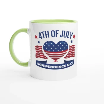 4th of July 21 Ceramic Coffee Mug - Patriotic Design - All Apparel & Gifts, 4th of July Patriotic Shirts & Gifts, Mugs
