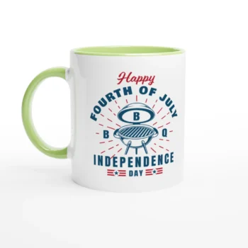 4th of July Coffee Mug - Patriotic 11oz Ceramic - All Apparel & Gifts, 4th of July Patriotic Shirts & Gifts, Mugs