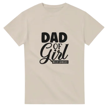 Dad of Girl 01 T-Shirt | Unisex Graphic Tee - T-Shirts