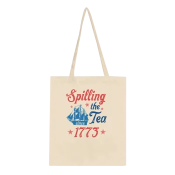 4th July 08 Canvas Tote Bag | Patriotic Design - 4th of July Patriotic Shirts & Gifts, Tote bag