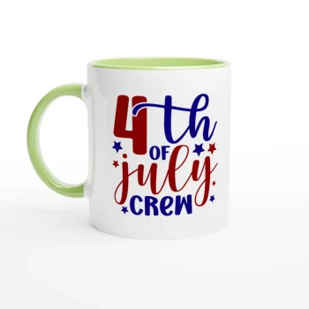 4th of July Crew 01 Ceramic Coffee Mug - 4th of July Patriotic Shirts & Gifts, Mugs