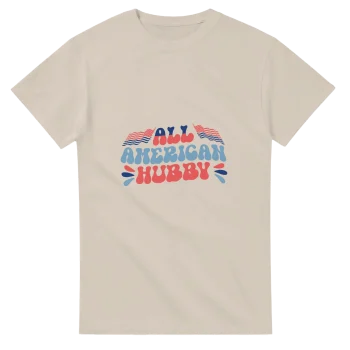 All American Hubby 01 Graphic T-Shirt - Patriotic, T-Shirts
