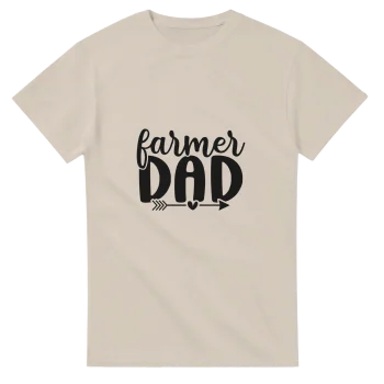 Farmer Dad 01 Graphic T-Shirt | Farm Life Tee - T-Shirts