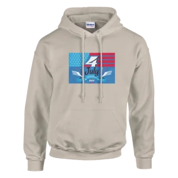 4 July 16 Pullover Hoodie | Patriotic Fleece - All Apparel & Gifts, 4th of July Patriotic Shirts & Gifts, Hoodies