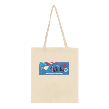 4th of July 19 Canvas Tote Bag | Patriotic - All Apparel & Gifts, 4th of July Patriotic Shirts & Gifts, Tote bag