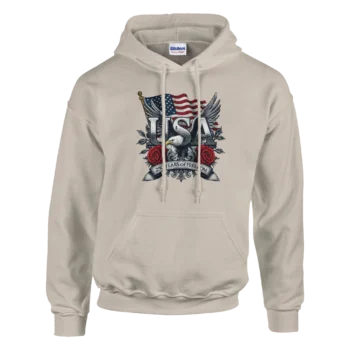 250 Years Freedom Patriotic Hoodie 1776-2026 - All Apparel & Gifts, 4th of July Patriotic Shirts & Gifts, Hoodies