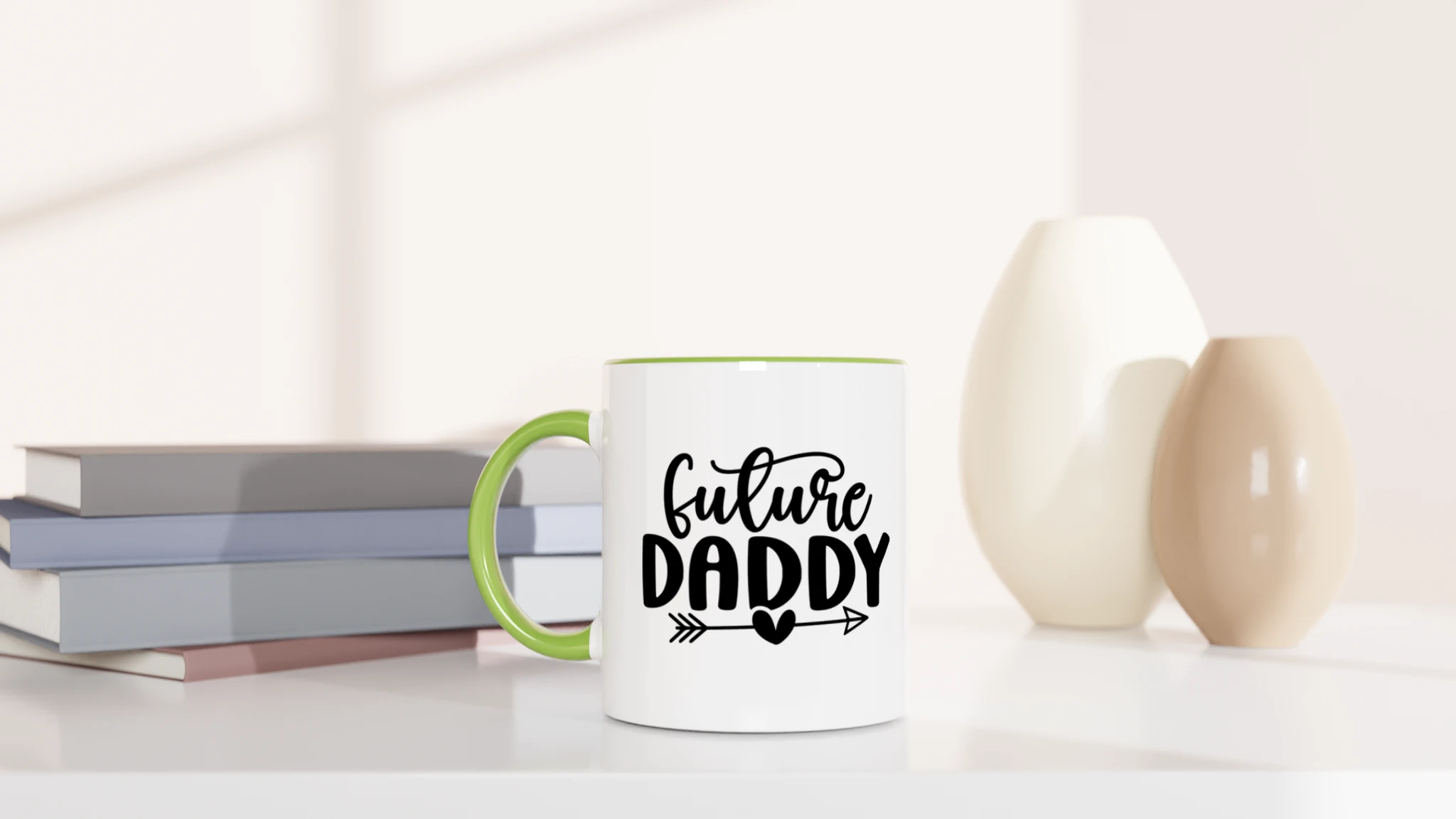 Future Daddy 01 Mug - 11oz Ceramic Coffee Gift - Mugs