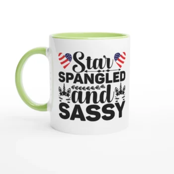 4th of July Ceramic Coffee Mug | Patriotic 11oz - All Apparel & Gifts, 4th of July Patriotic Shirts & Gifts, Mugs