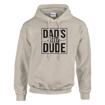 Dad's Little Dude Pullover Hoodie for Kids - All Apparel & Gifts, Funny Quotes, Hoodies