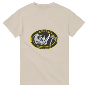 Rhino12 Graphic T-Shirt | Bold Animal Design Tee - All Apparel & Gifts, Military, US Navy, T-Shirts