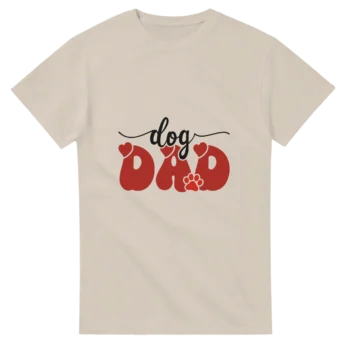 Dog Dad T-Shirt | Funny Graphic Tee for Pet Lovers - All Apparel & Gifts