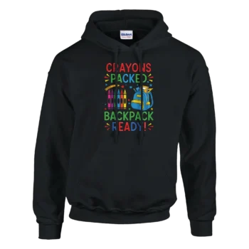 First Day of School Pullover Hoodie | Cozy Fleece - All Apparel & Gifts