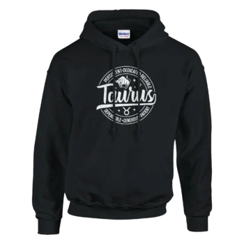Taurus 01 Pullover Hoodie | Warm Fleece Sweatshirt - All Apparel & Gifts