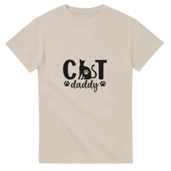 Cat Daddy 01 Graphic T-Shirt | Soft Cotton Tee - All Apparel & Gifts, Funny Quotes, T-Shirts