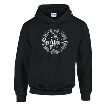 Scorpio 01 Pullover Hoodie | Warm Fleece Sweatshirt - All Apparel & Gifts