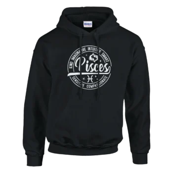 Pisces 01 Pullover Hoodie | Warm Fleece Sweatshirt - All Apparel & Gifts