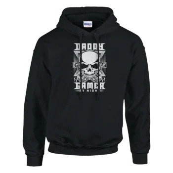Daddy by Day Gamer by Night Hoodie - All Apparel & Gifts, Hoodies, Video & Games