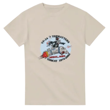 Tomcat Nose Art14 Graphic T-Shirt | Vintage Vibes - All Apparel & Gifts, Military, US Navy, T-Shirts